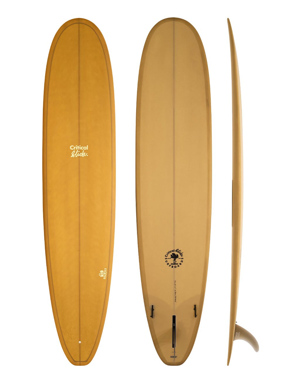 The Critical Slide Society Surfboards - All Rounder straw colored longboard